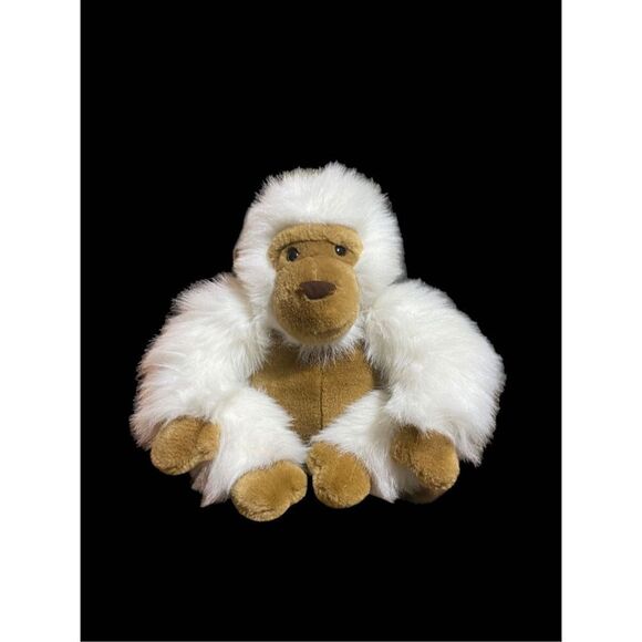 𝅺VINTAGE 1988 Chrisha playful plush white gorilla - Picture 11 of 11